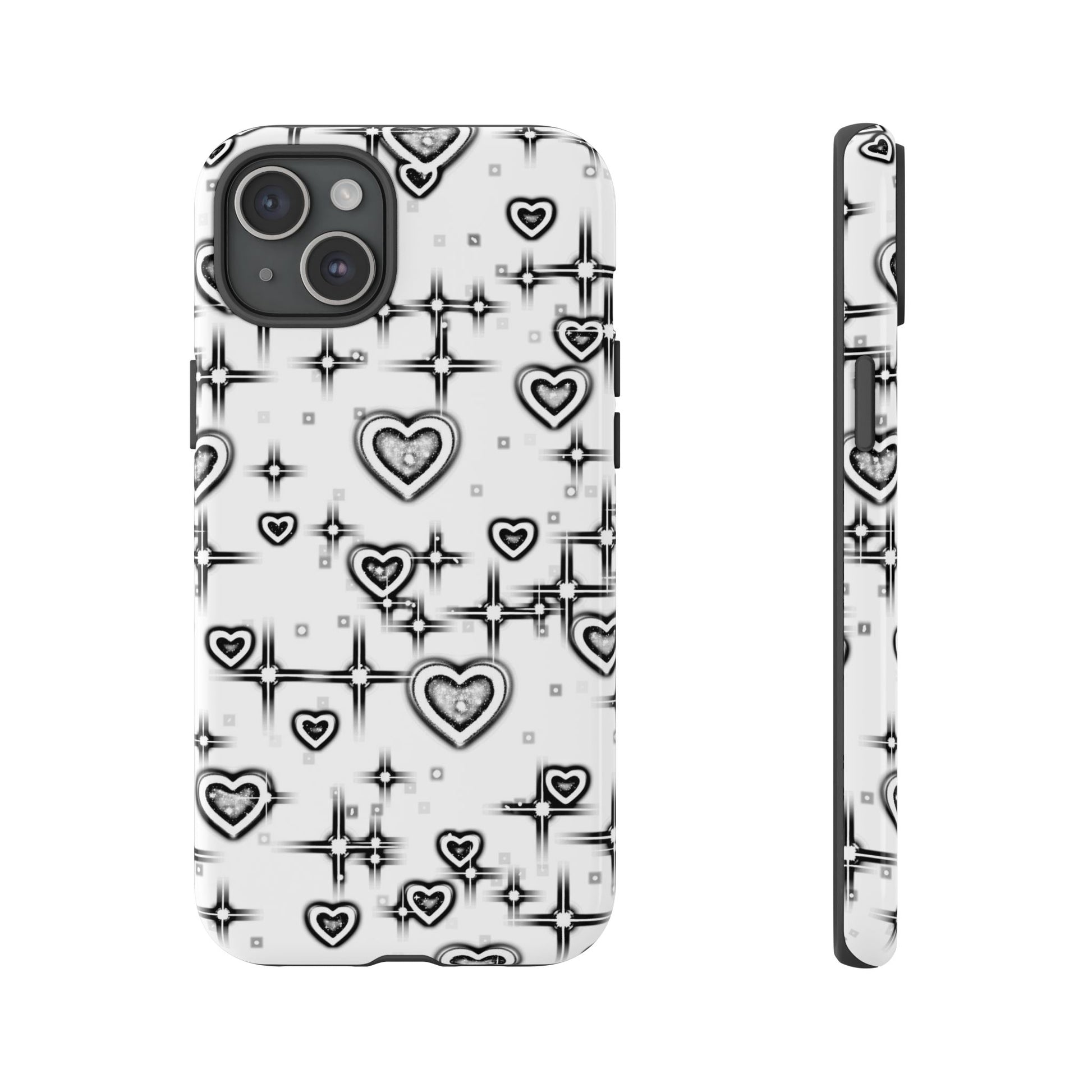 Sketch Hearts Phone Case - Viva Phone Boutique 