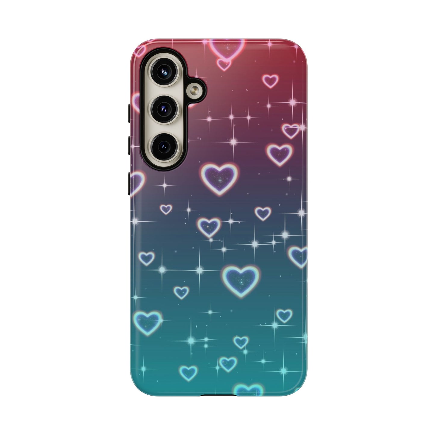 Very Berry Hearts Phone Case