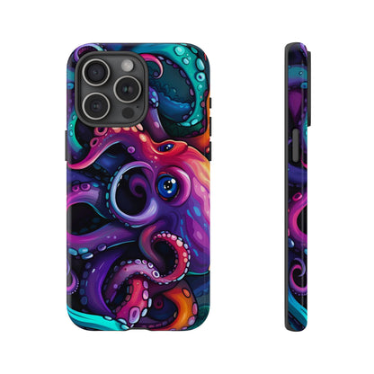 Cute Colorful Octopus Phone Case