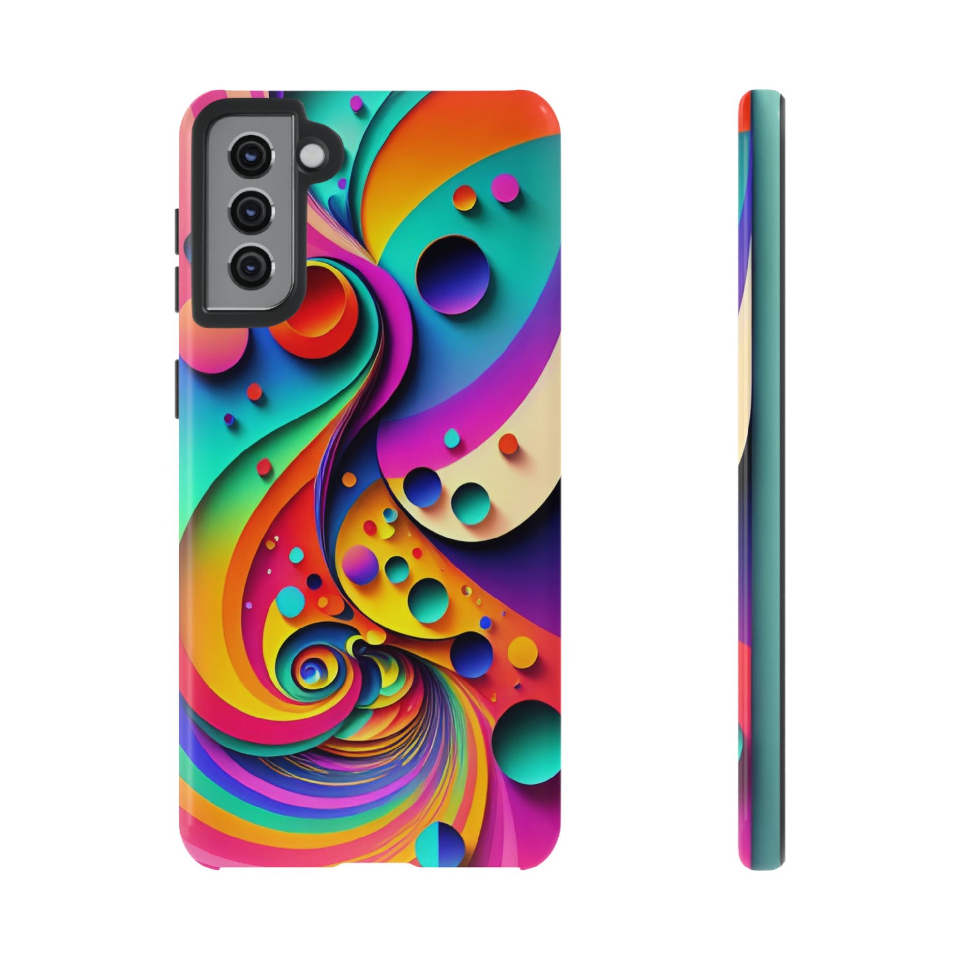 Trippy and Colorful Bubble Design Phone Case - Viva Phone Boutique 