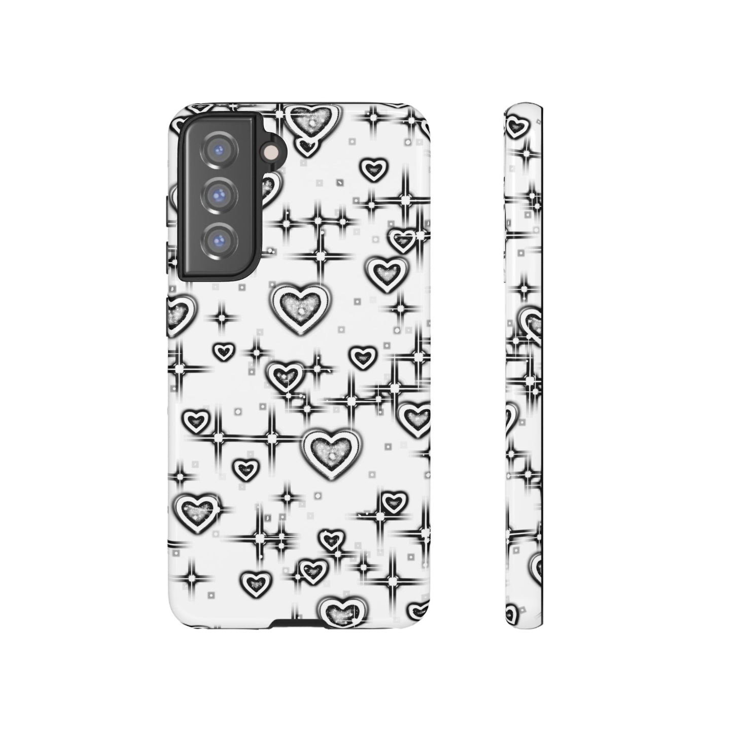 Sketch Hearts Phone Case - Viva Phone Boutique 