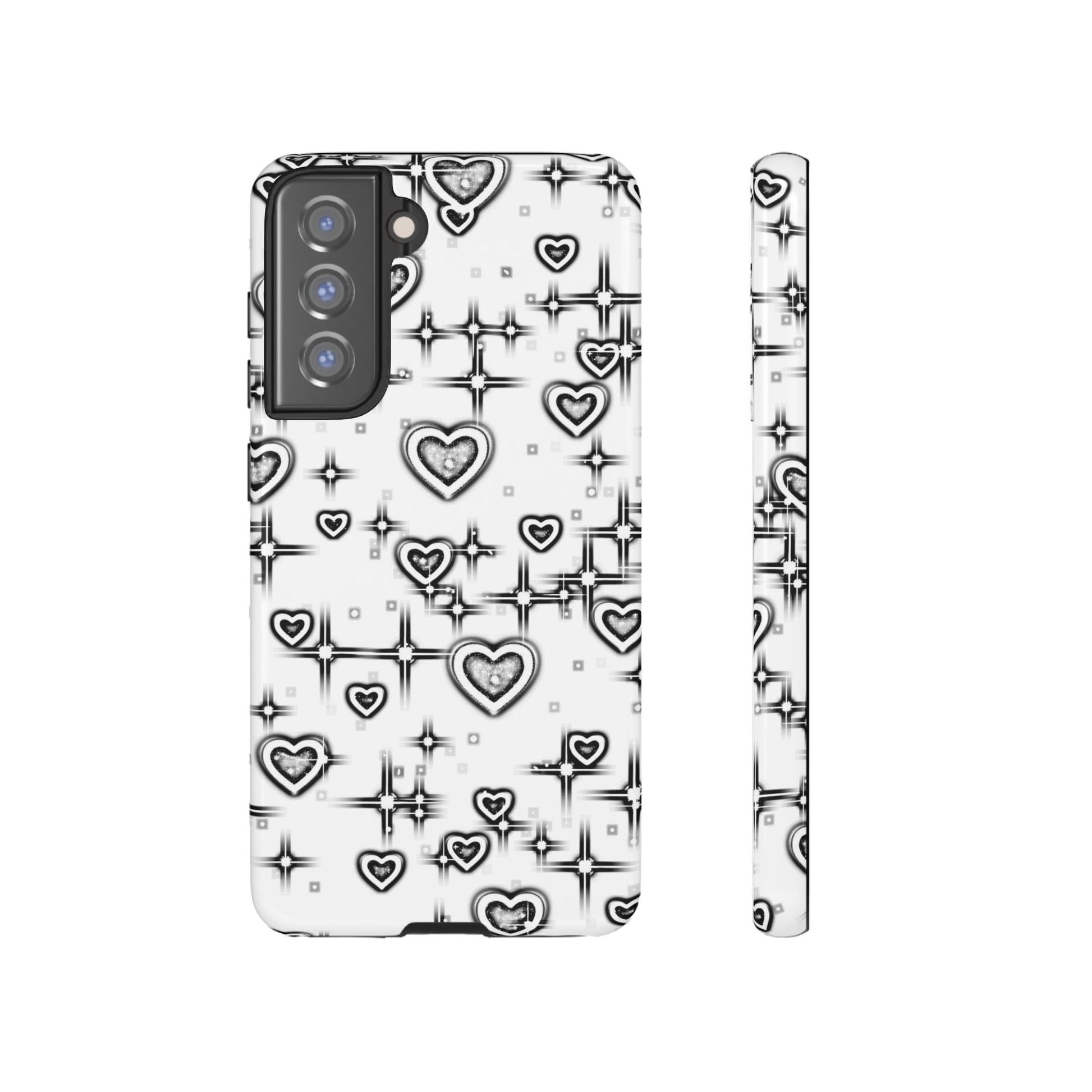 Sketch Hearts Phone Case - Viva Phone Boutique 