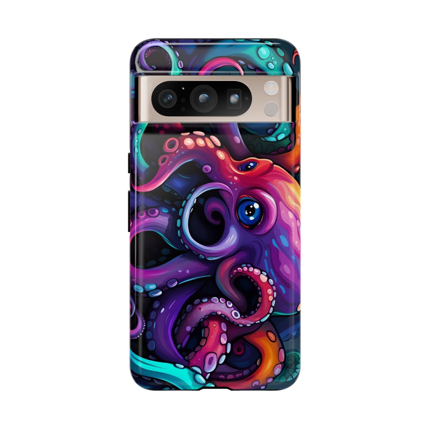 Cute Colorful Octopus Phone Case