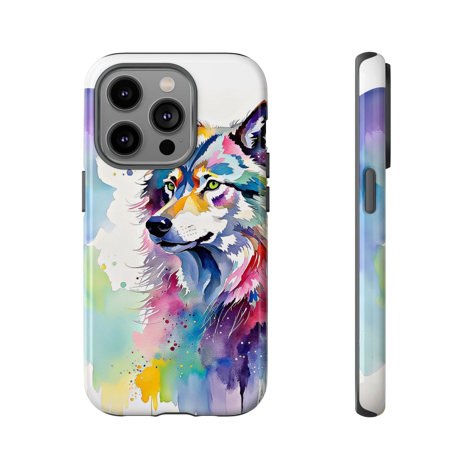 Watercolor Wolf Phone Case - Viva Phone Boutique 