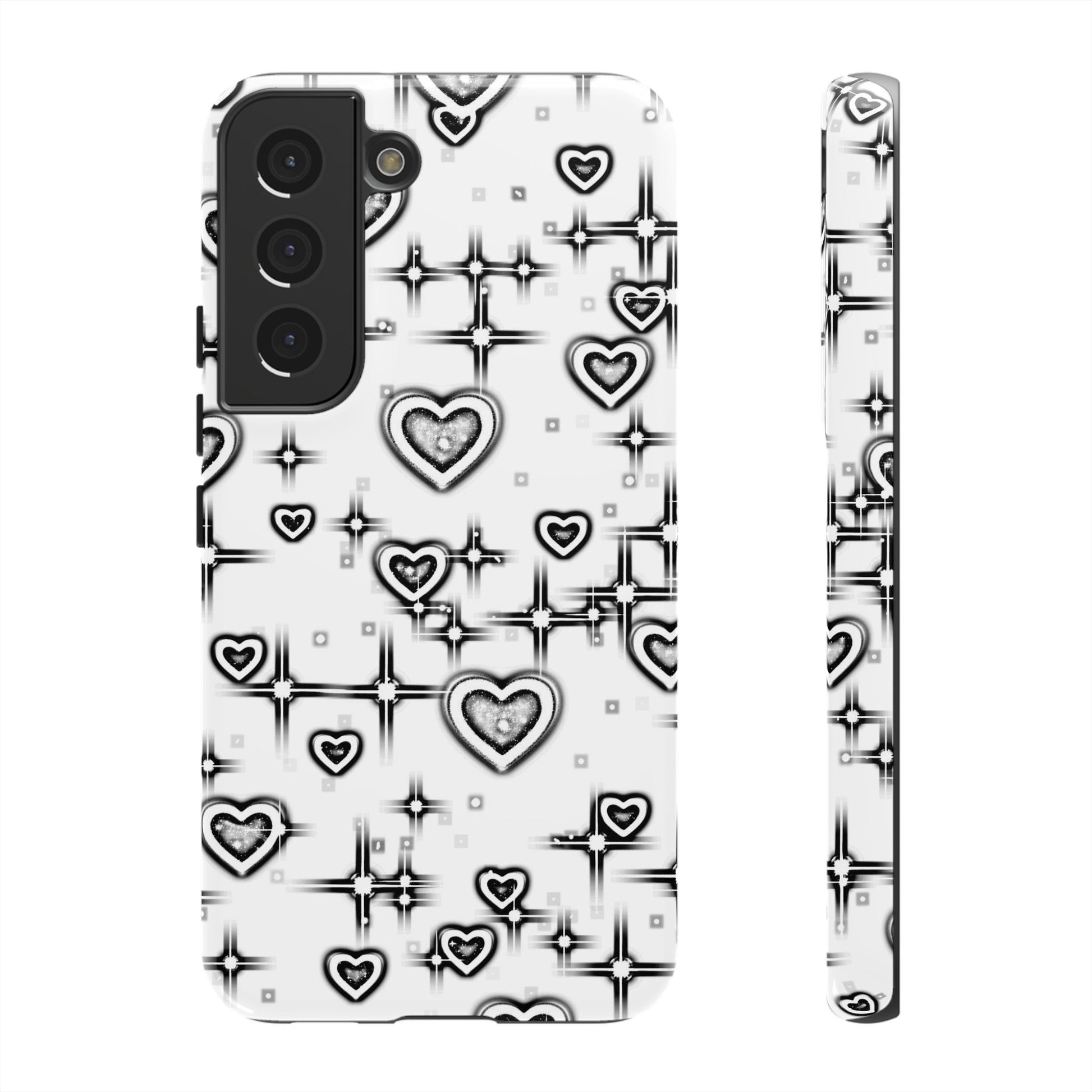 Sketch Hearts Phone Case - Viva Phone Boutique 
