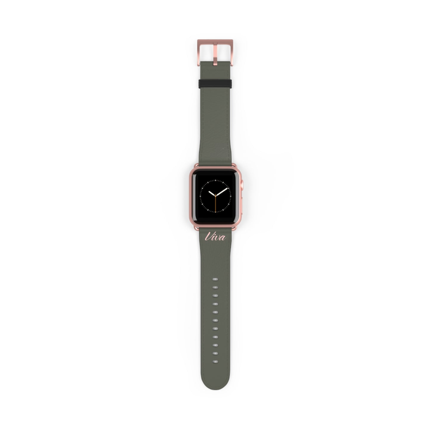Vintage Green Faux Leather Apple Watch Band - Viva Phone Boutique 