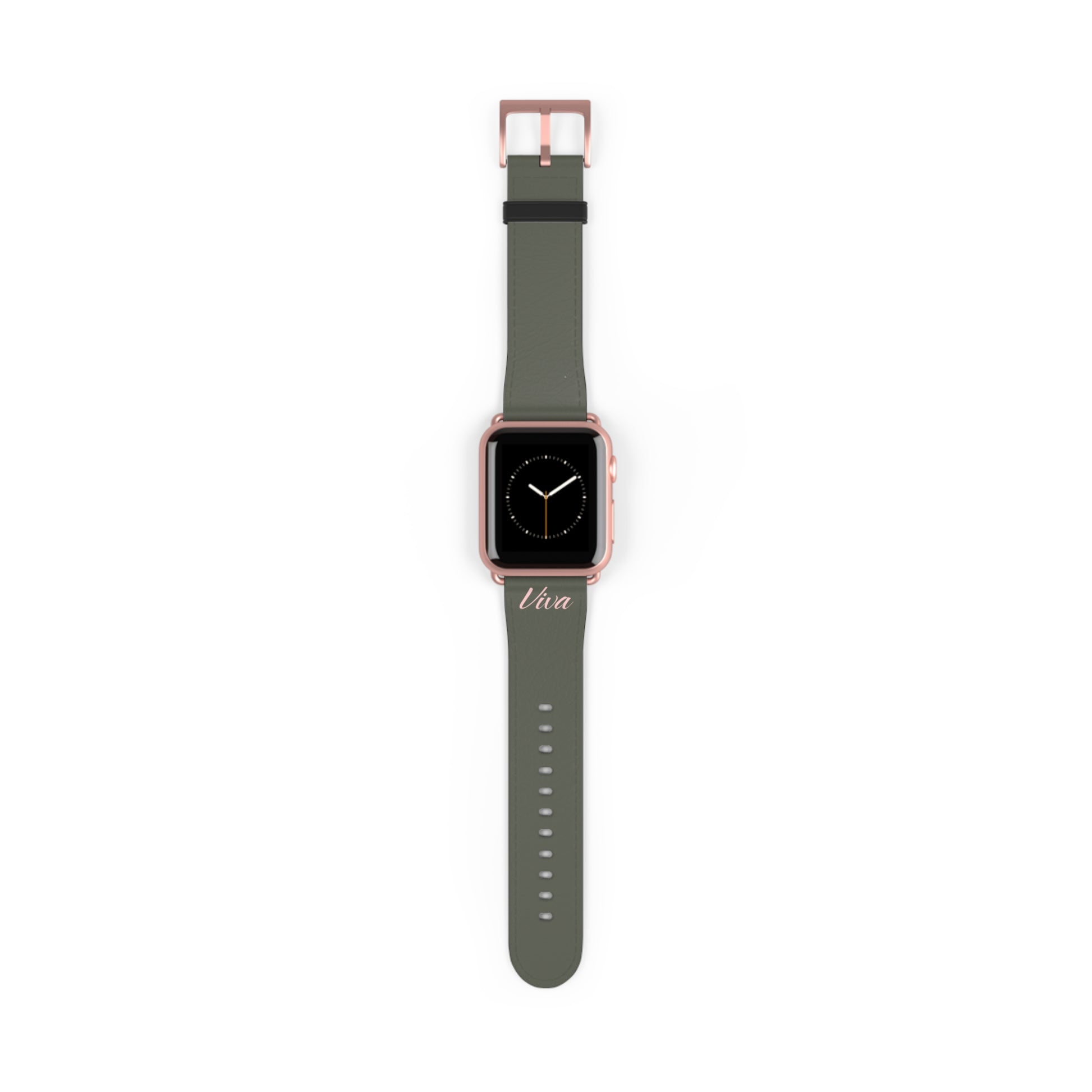 Vintage Green Faux Leather Apple Watch Band - Viva Phone Boutique 