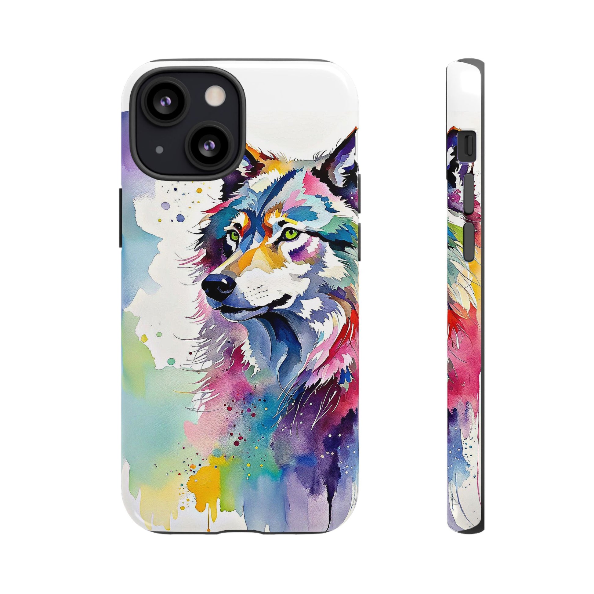 Watercolor Wolf Phone Case - Viva Phone Boutique 