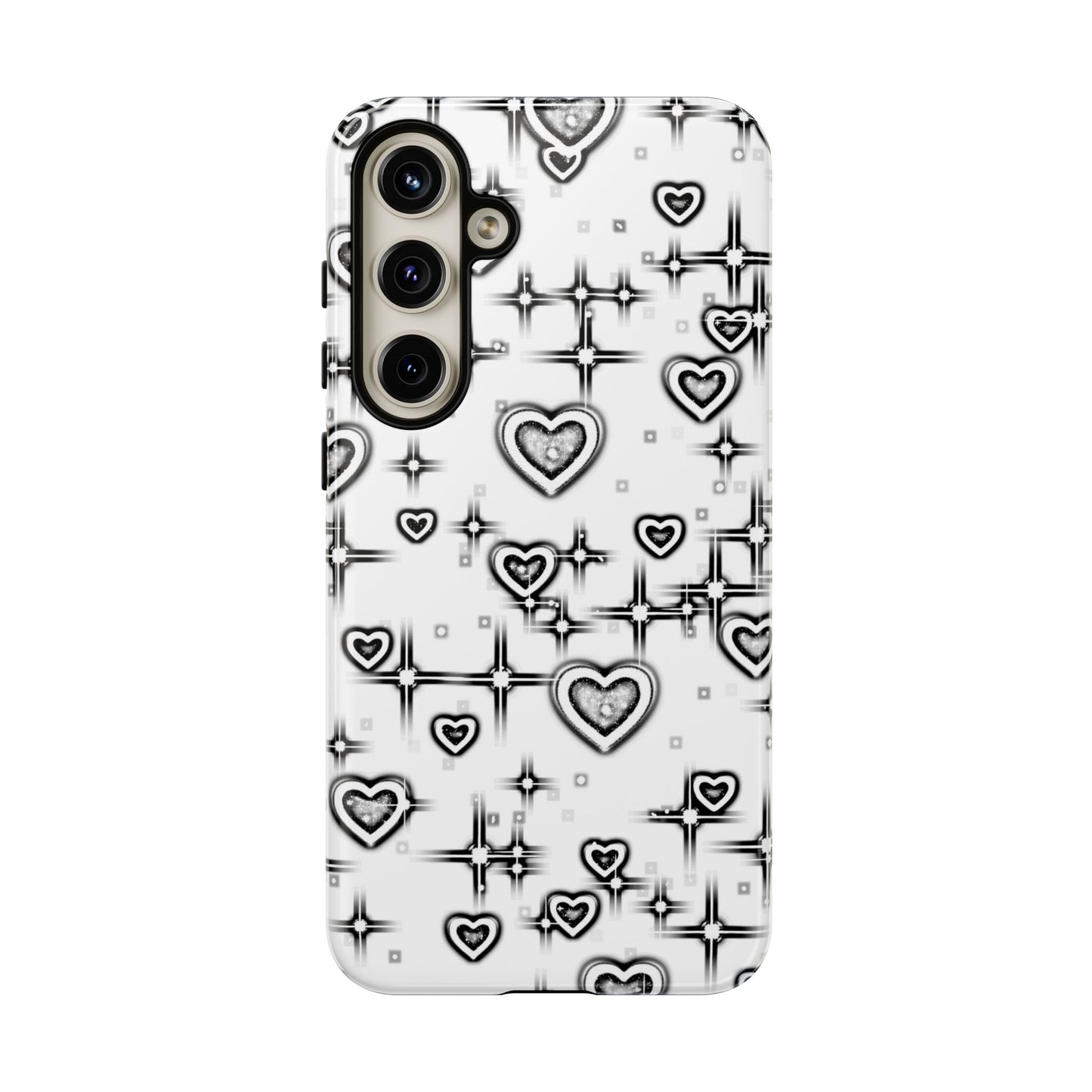 Sketch Hearts Phone Case