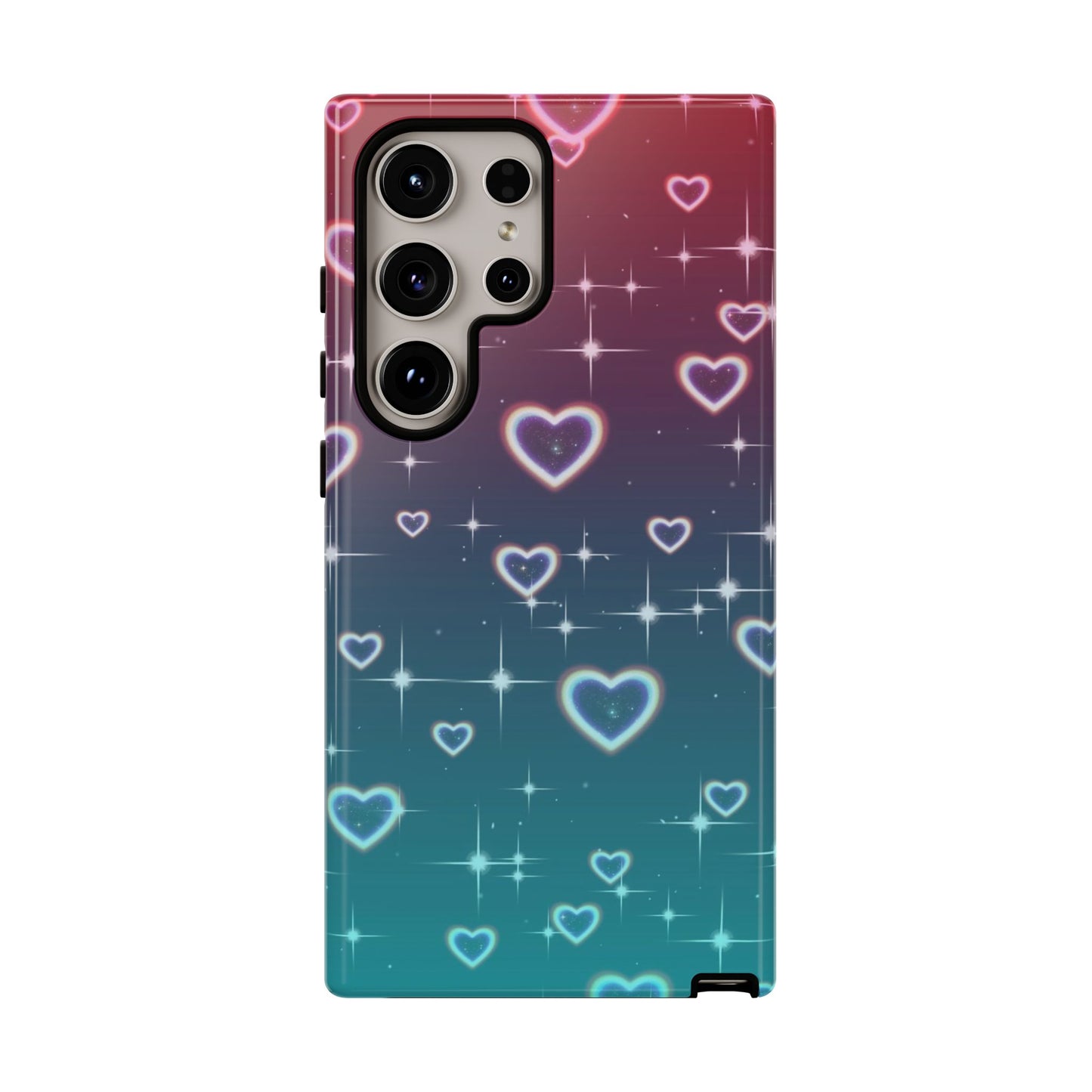 Very Berry Hearts Phone Case