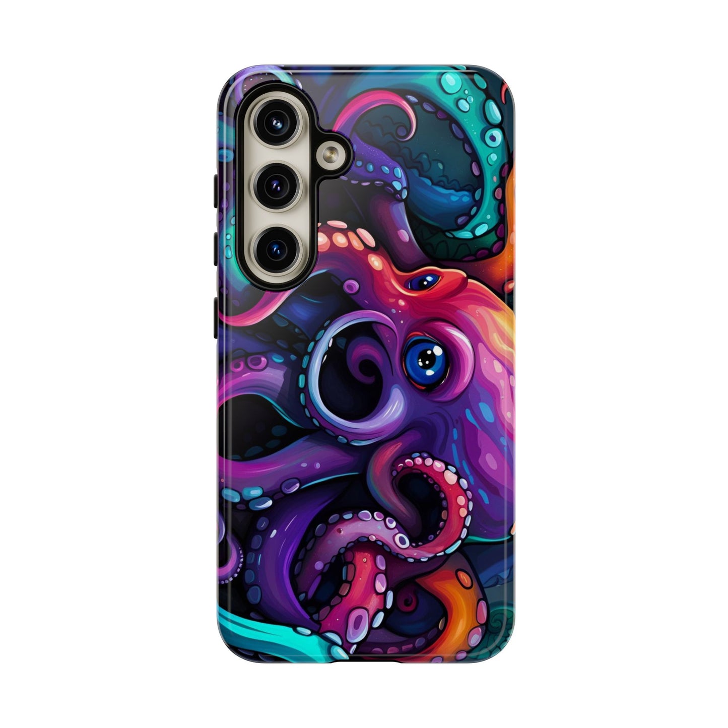 Cute Colorful Octopus Phone Case