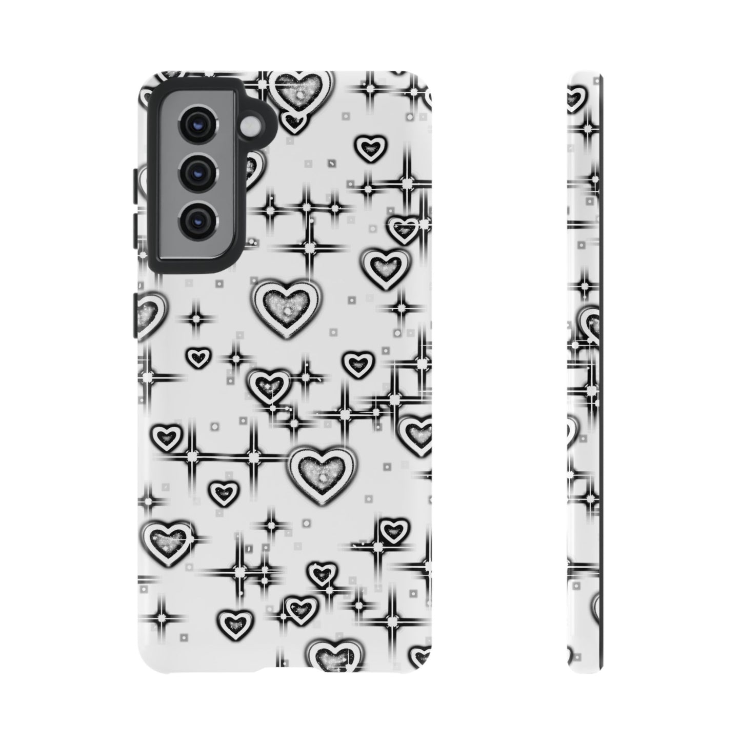 Sketch Hearts Phone Case - Viva Phone Boutique 