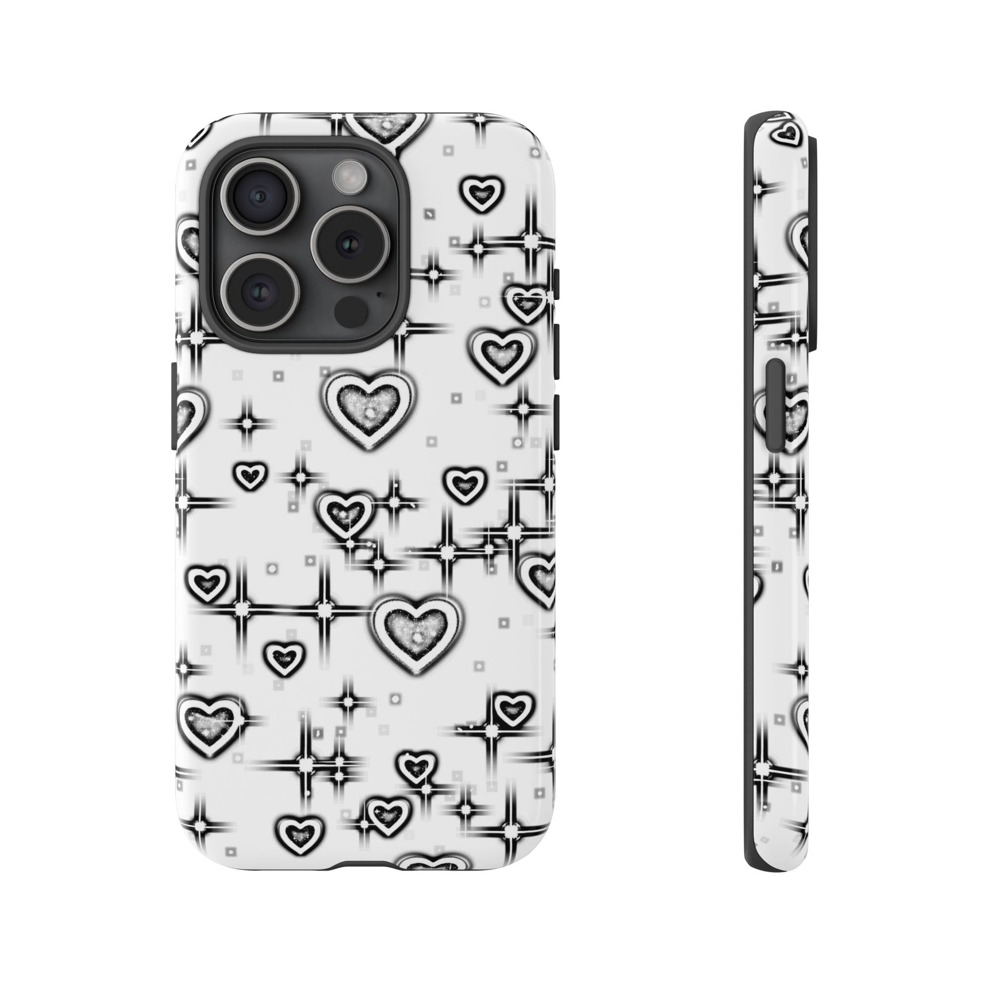 Sketch Hearts Phone Case - Viva Phone Boutique 