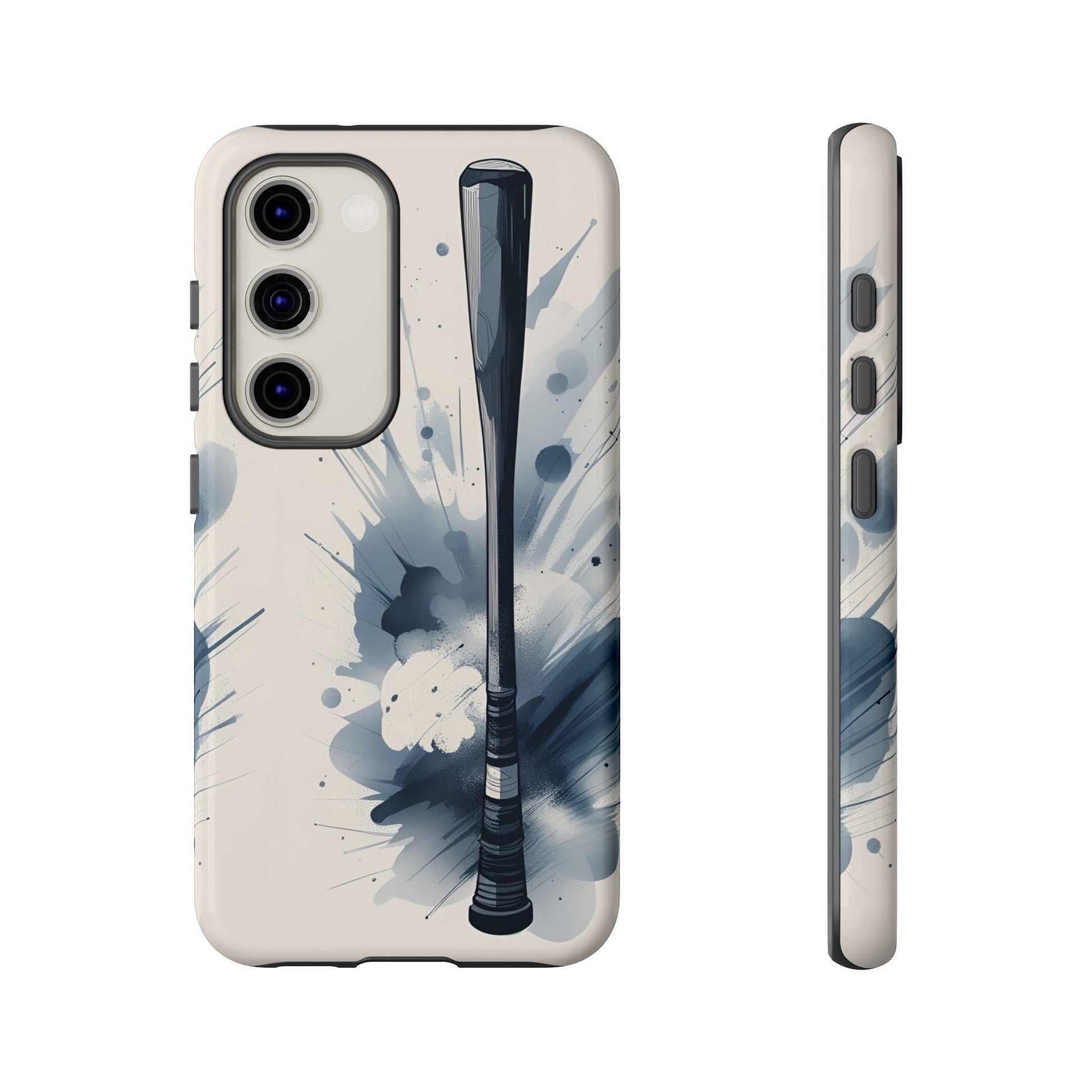 Ink Style Baseball Bat Phone Case Case - Viva Phone Boutique 