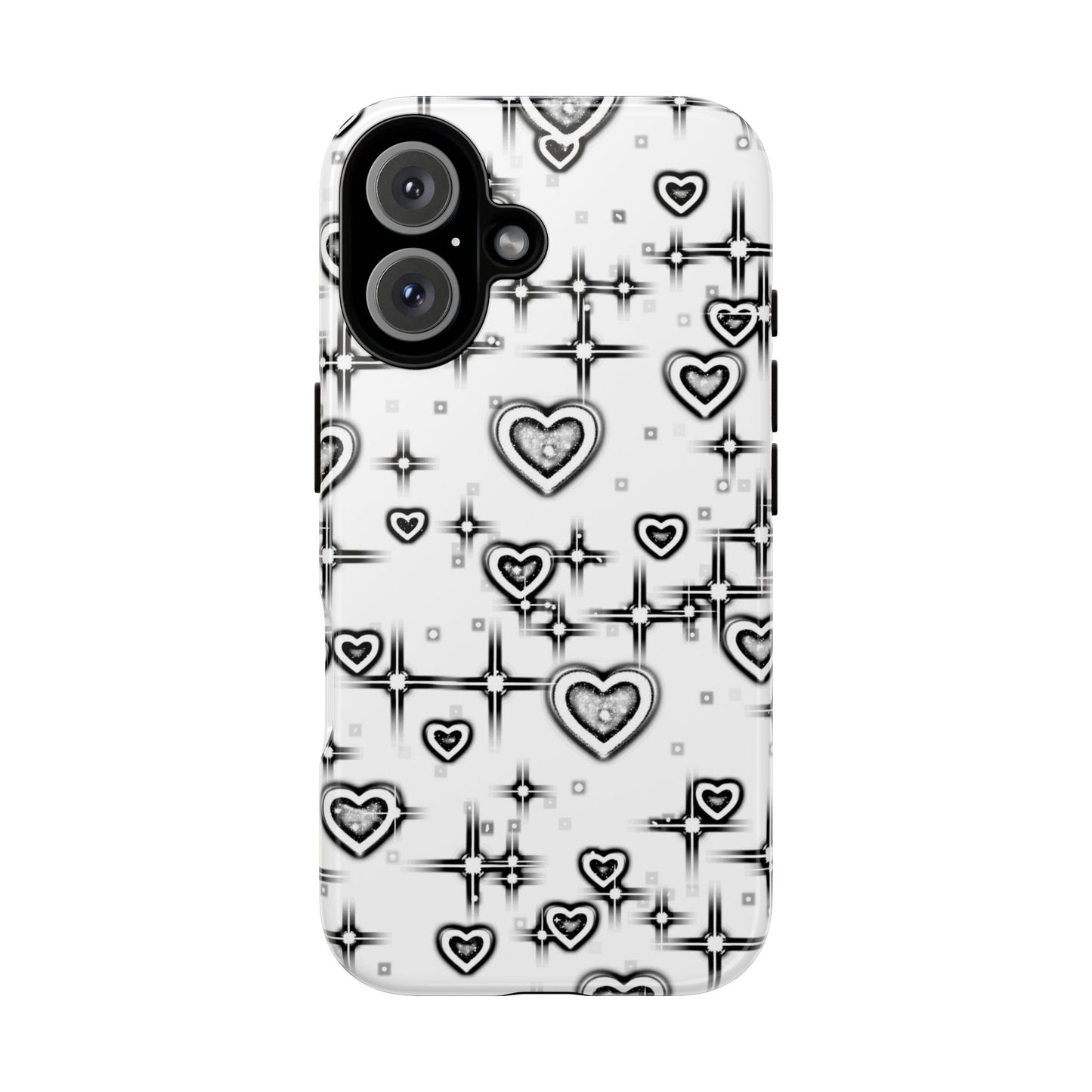 Sketch Hearts Phone Case