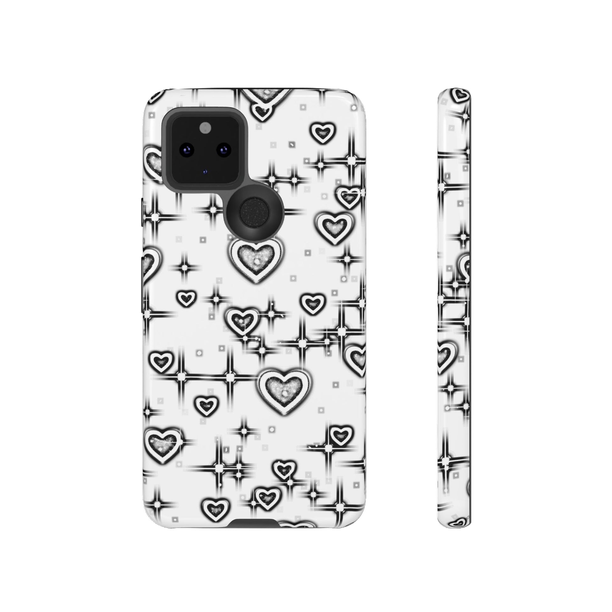 Sketch Hearts Phone Case - Viva Phone Boutique 