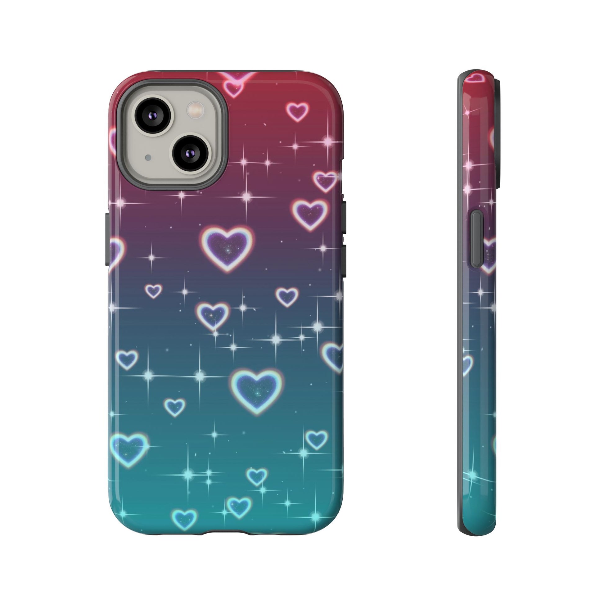Very Berry Hearts Phone Case - Viva Phone Boutique 