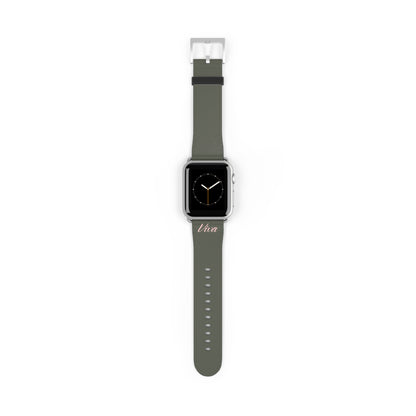 Vintage Green Faux Leather Apple Watch Band - Viva Phone Boutique 