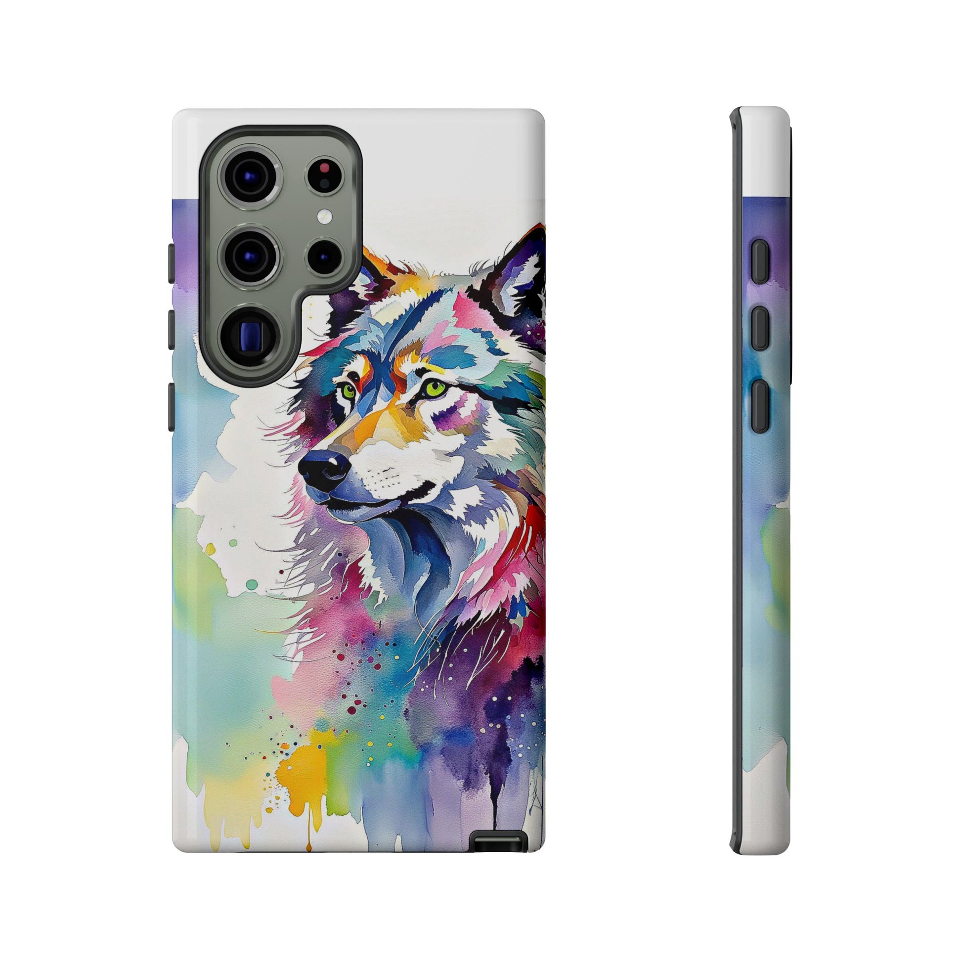 Watercolor Wolf Phone Case - Viva Phone Boutique 